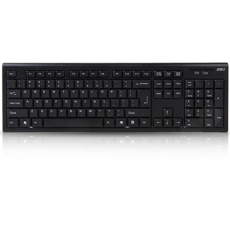 Deli Wireless Business Office Keyboard Mouse Combo