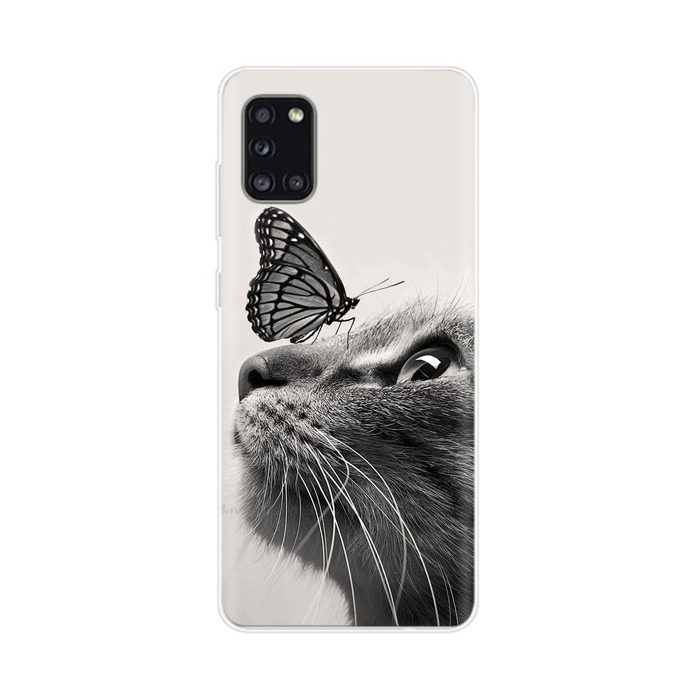 For Samsung Galaxy A31 Case Soft TPU Silicon Case For Samsung A31 A 31 SM-A315F Silicone Back Cover For Samsung A31 Phone Case