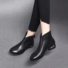 Winter Leather Women's Boots Spring Retro Ankle Boots Mom shoes women Boots Soft Leather Short Boot botas  botines