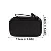 Storage Bag for Earphone Memory Card Portable Electronic Organizers Pouch with Lanyard Splashproof Travel Carrying Case