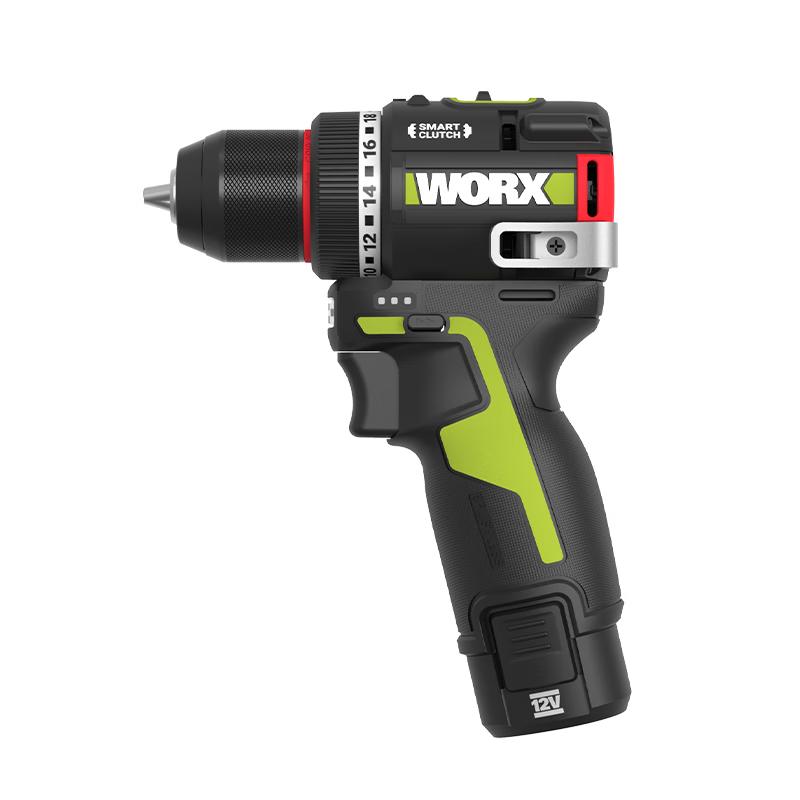 WORX 12V 50Nm Brushless Smart Cordless Drill & Impact Driver CN Plug (adapter Included)