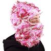 Single Hole Knitted Mask Party Funny Acrylic Yarn Balaclava Hat Outdoor Warm Head Cover