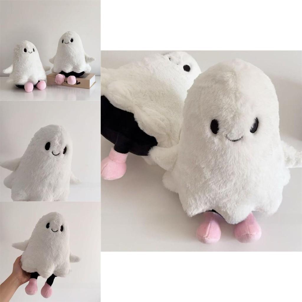 Creepy Ghost Plush Toy With Soft Short Pile Fabric For Halloween Decorations And Kids Gifts