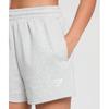Gymshark Training Fleece Shorts Light Grey Core Marl B6a1p Gbcn