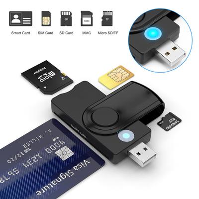 USB 3.0 2.0 Устройство чтения смарт-карт TF Micro SD Memory ID Bank EMV Электронный DNIE DNI Гражданин SIM Клонер Разъем адаптер