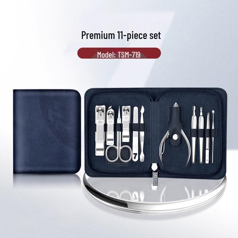 THREE SEVEN 11-Piece Manicure Tool Set