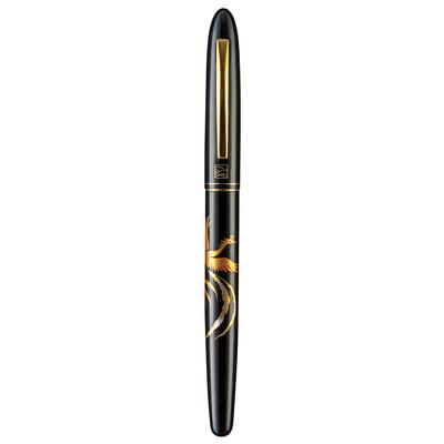 Kuretake Brush Letter Auspicious Bird Black Pen, Pen, Maki-e Monogatari, Phoenix, Barrel, ER186-310