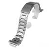 Syzynicy Men's 316L Stainless Steel Watch Strap (Silver) for GM-5600, GM-2100, and GBM-2100 Watches