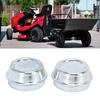 2pcs 48mm Trailer Hub Dust Cap Galvanized Steel Trailer Wheel Hub Grease Cover Replacement for Alko Trailer Wheel Hub