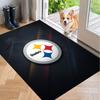 Soft Floor Carpet Pittsburgh Steelers Pattern Area Rug Decorative Mat For Home Room Decoration