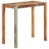 Bar Table 112x55x108 cm Solid Reclaimed Wood