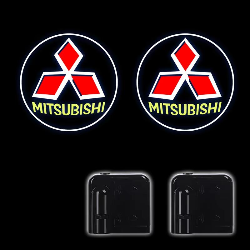 Car Sticker Car Interior Decoration HD Door Welcome Light LED Projector Lamp Lamp Replacement For Mitsubishi Lancer Ex Outlander