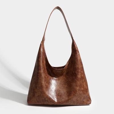 Spring and Summer Niche Design, Simple Tote Bag, Large Capacity, Laid-back Style, Single-shoulder Commuting Women's Bag
