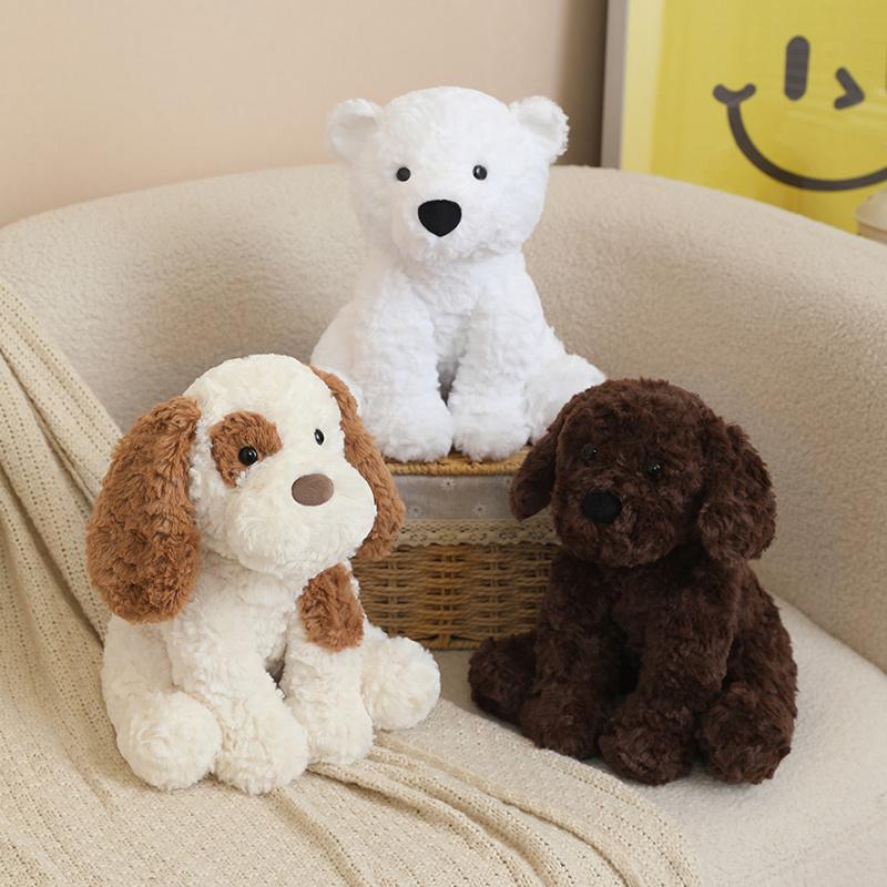 Animal Plush Toys Lion Koala Elephant Fox Sheep Reindeer Bear Stuffed Doll Toys Hobbies Collection Home Decor Toys Birthday Gift