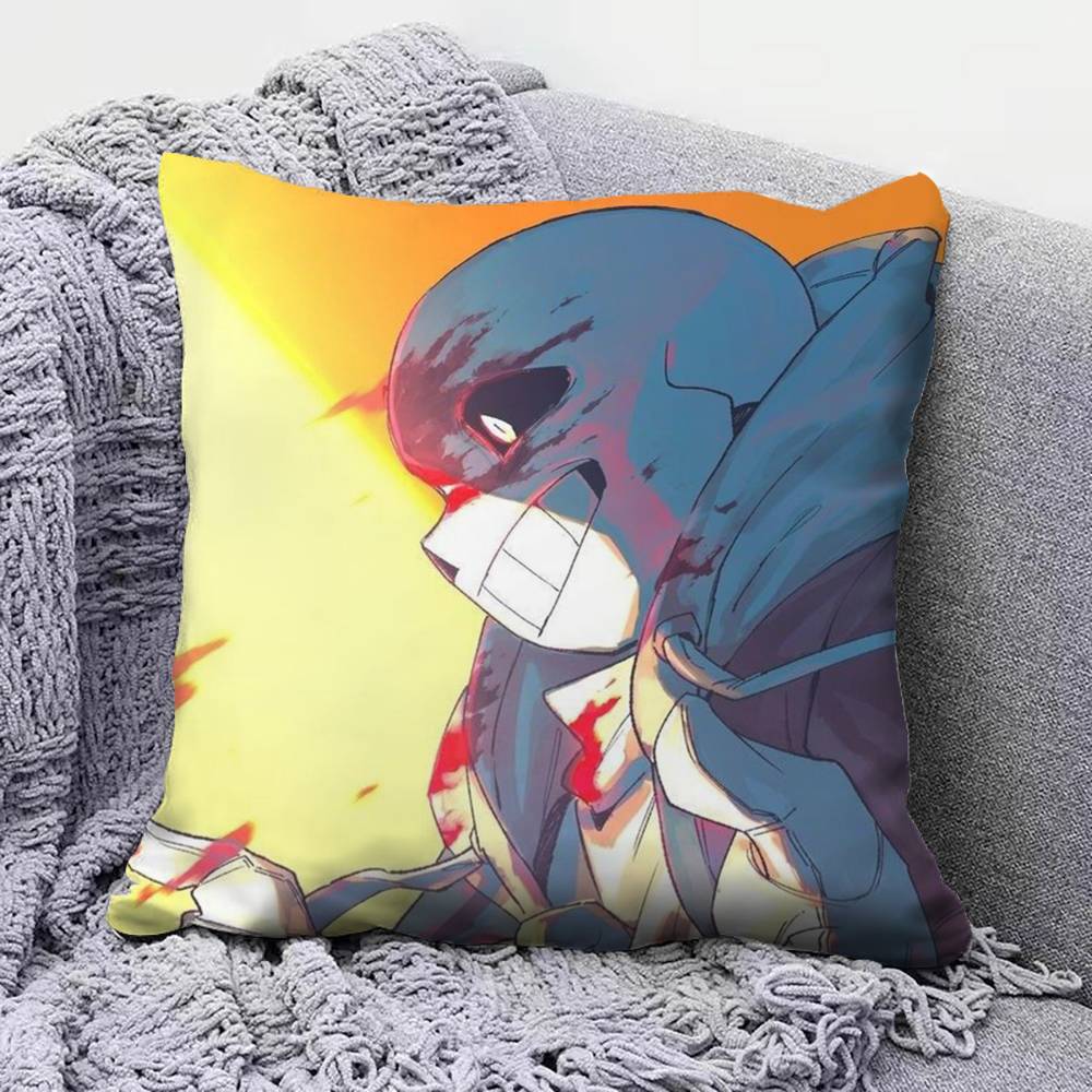 

Classic Sans Undertale Game Cool Pillow Covers Home Sofa Cushion Covers and Aecorative Custom 30x30 cm
