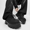 Thick-soled heightened by 7 cm thick-soled Derby shoes, niche men's shoes