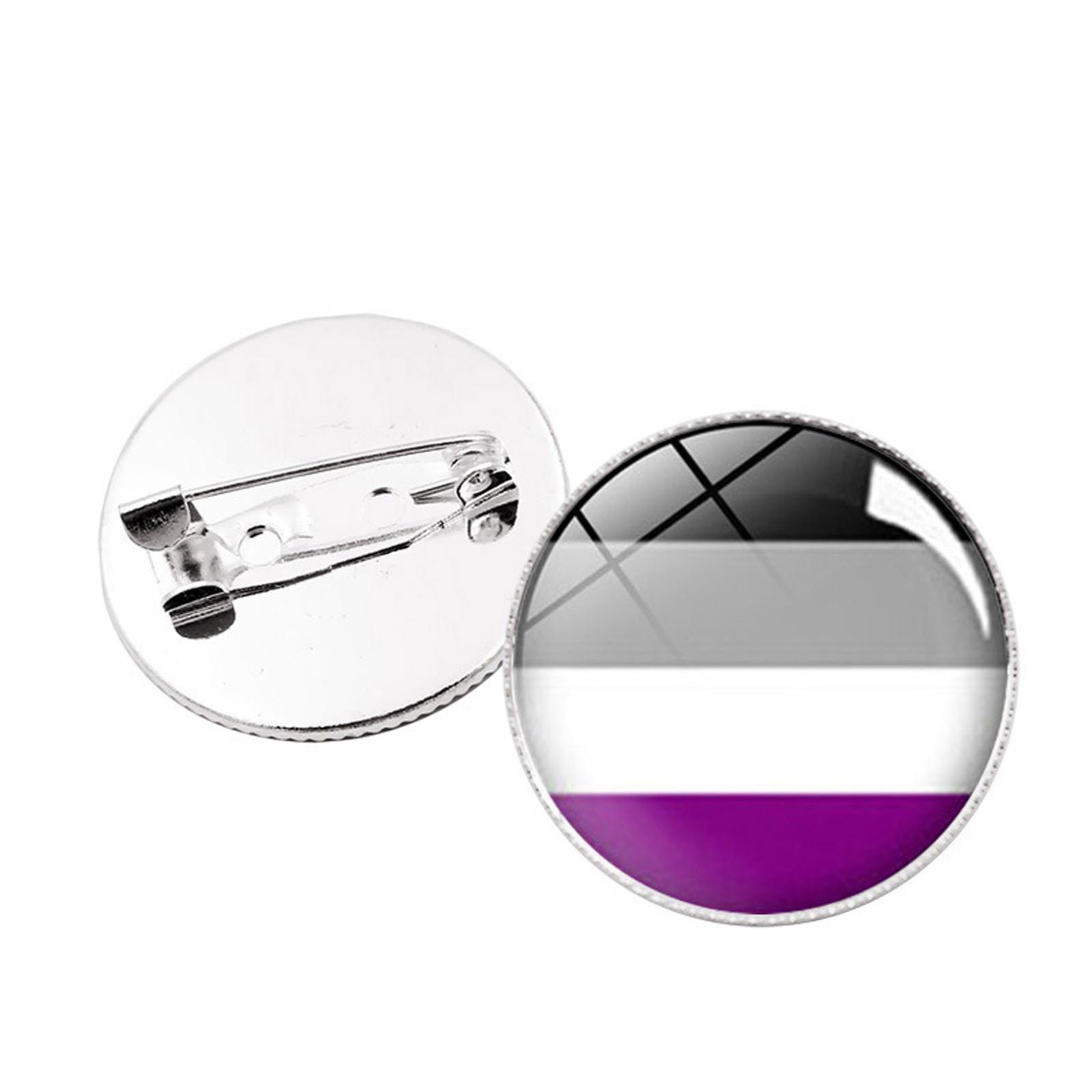 

Rainbow Pride Time Брошка з дорогоцінним камінням Аксесуари для одягу Вінтажні шпильки D