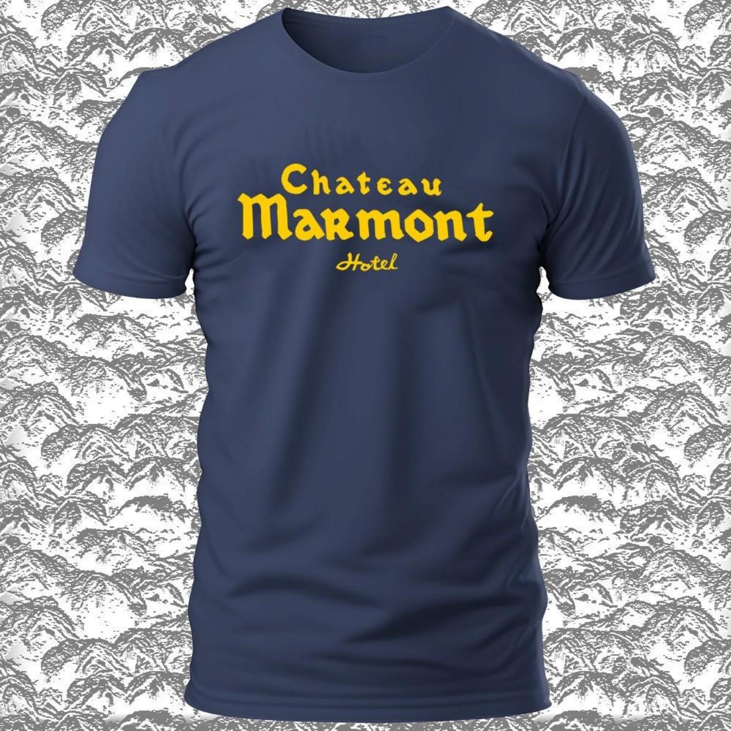

New Chateau Marmont Hollywood Logo T-Shirt Funny Size S To 5XL MADE IN USA Unisex T-Shirt S