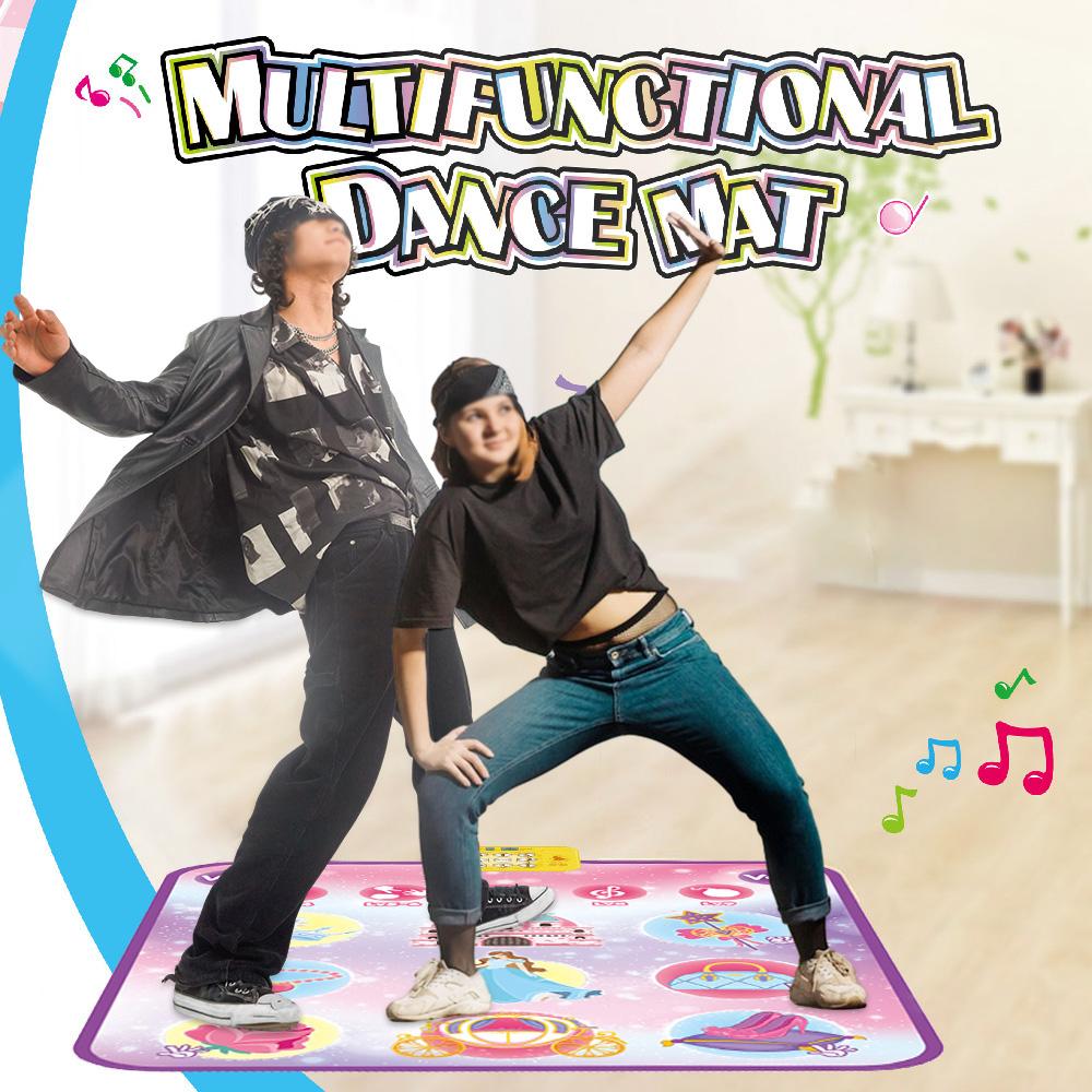 Dance Mat Electronic Dance Pad Multifunctional Piano Game Pad Outdoor Music Stepping Dance Mat Anti Slip Christmas