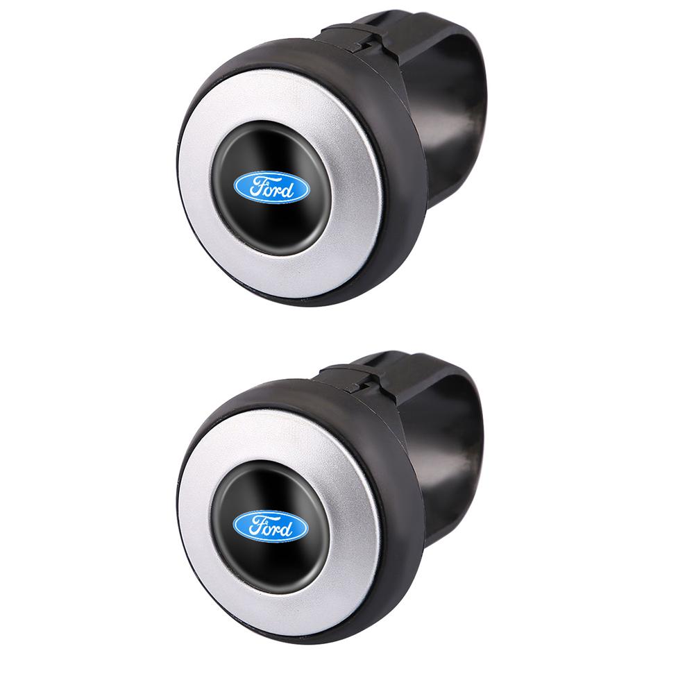 Steering Wheel Booster Spinner Knob 360 Degree Rotation Ball Shaped For Ford ST Fiesta Focus Mk2 Edition Mondeo Fusion Ecosport LN4