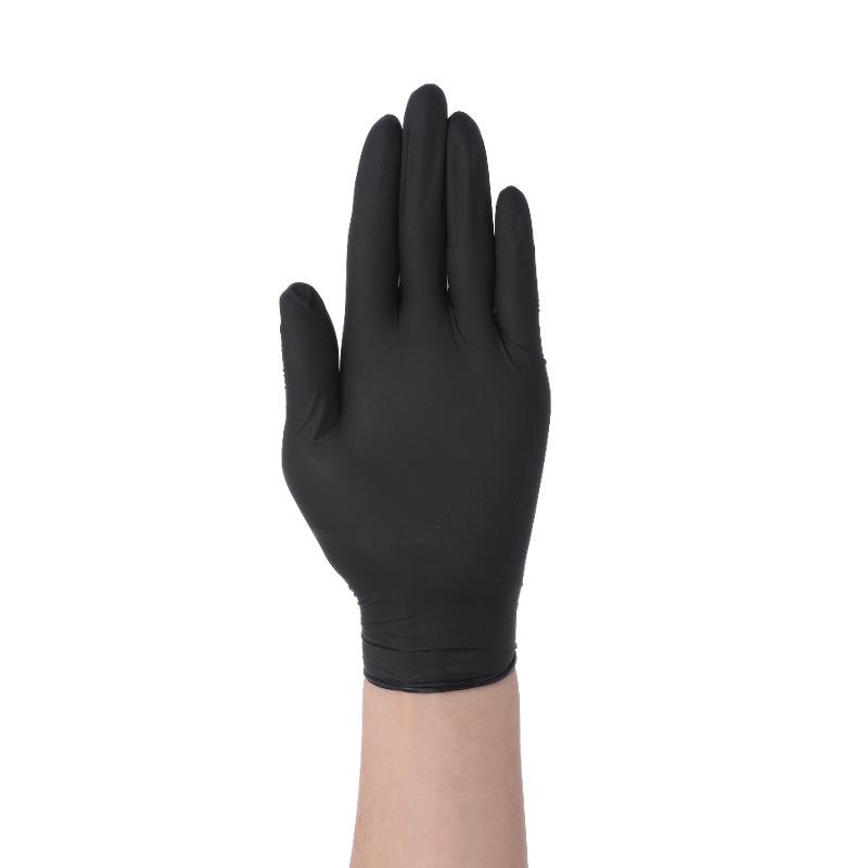 Vise Blue Thickened Nitrile Disposable Gloves - Durable Food Grade for Beauty, Catering, and Home Use.