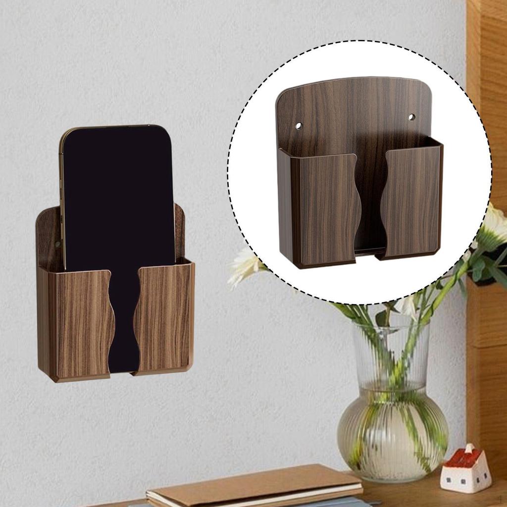 Wall Holder Organizer Container Adhesion Mounting Mounted Storage Box Walls Pocket for School