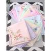 Embroidered Portable Fresh Handkerchief