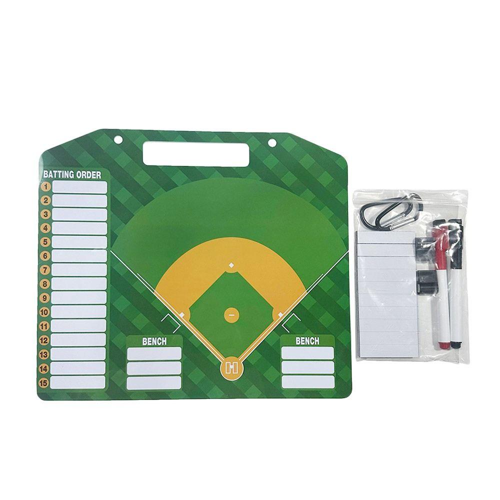 Marker Boards Baseball Clipboard Dry Erase Baseball Coaching Accessories Baseball Lineup Board