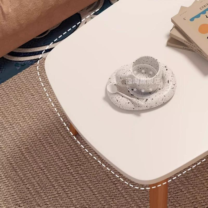 Foldable Solid Wood Coffee Table Space-Saving Multifunctional Desk for Small Apartment Minimalist Modern Kitchen Table