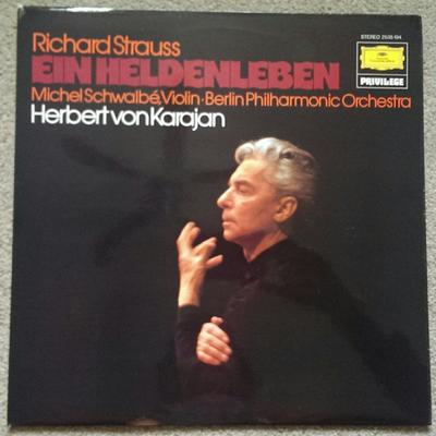 LP Record RICHARD STRAUSS  BERLINER PHILHARM  Ein Heldenleben 2535194 Deutsche Grammo 1978 Germany Classical Used