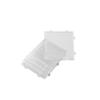 ALLVD Iron Bead Plate, Transparent 2.6mm, for Mini Hot Beads, Connectable, Heat Resistant, 52 Staples, Base Plate, Set of 5