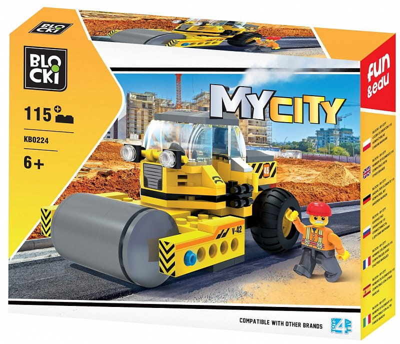 Klocki Blocki - Mycity Walec 115 Elementów