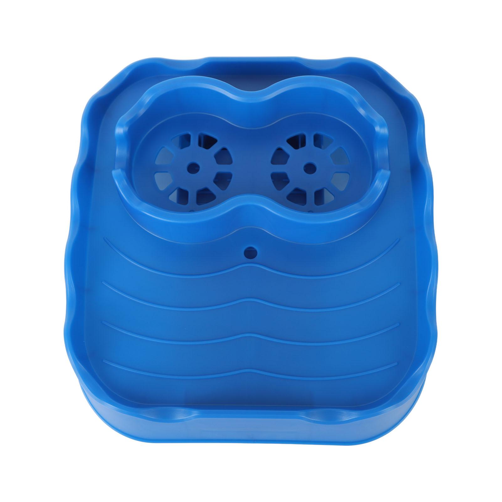

Anti Slip Hot Tub Table Tray Anti Slip Rubber Drainage Holes Adjustable Hot Tub Table Tray Widely Used for Swimming Pool синий