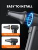 F11 Turbo Jet Blower Powerful Air Blower With 3 Nozzles Portable Electric Air Duster Brushless Turbo Jet Fan 65m/s Wind Speed