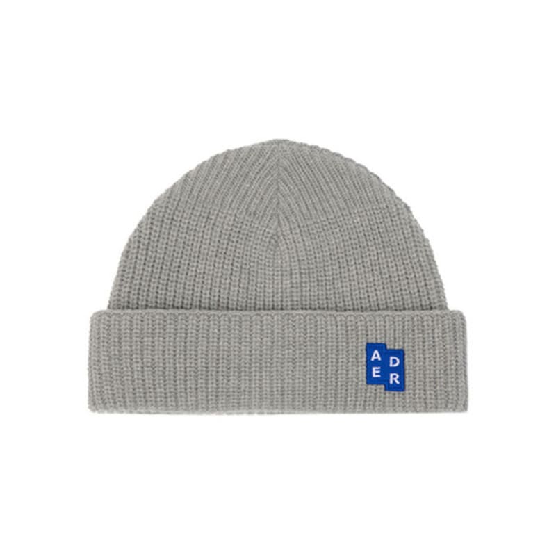 

Значимый ADERERROR Sig; Шапка бини TRS Tag 01 Серая one