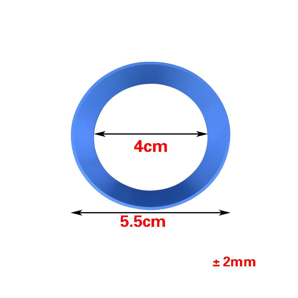 Car Steering Wheel Panel Logo Cover Trim for VW Golf 6 7 MK6 MK7 Jetta MK5 Passat B6 B7 Polo for Skoda Fabia Styling