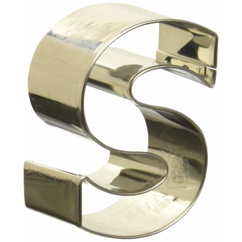 Stainless Steel Cookie Cutter, Alphabet (Q-T), Small, MQ-GB-196476