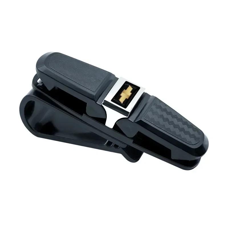 

Car Sun Visor Glasses Box Holder Fastener Pen Case Eyeglasses Accessories For Chevrolet Cruze Silverado Onix Regal Excelle GL8