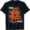 Pumpkin Pain Scale Shirt Funny Halloween Nurse Medical Spooky Graphic Tee