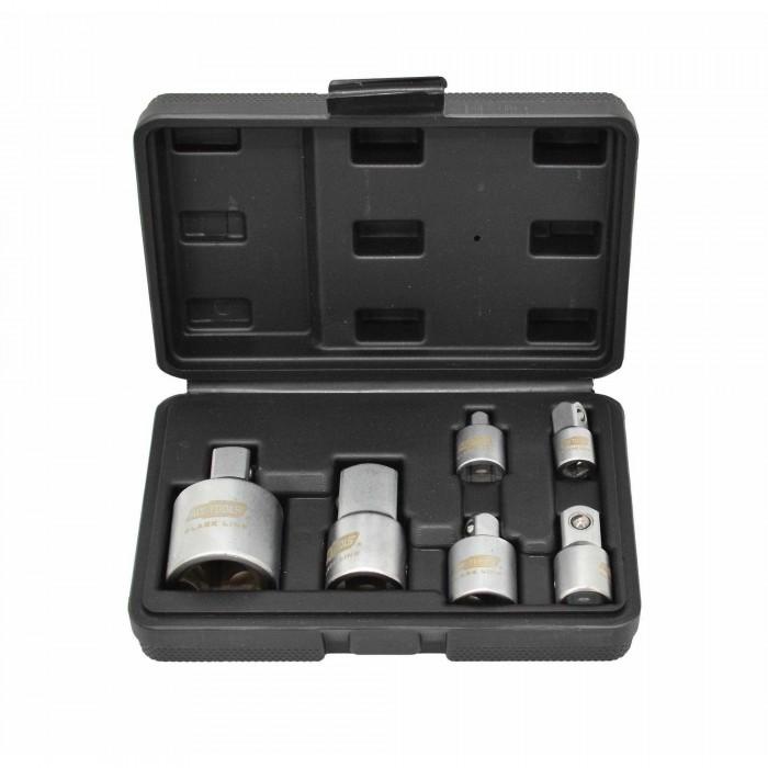 AW Tools Black Line Socket Reduction Adapter Set (Pack of 6)