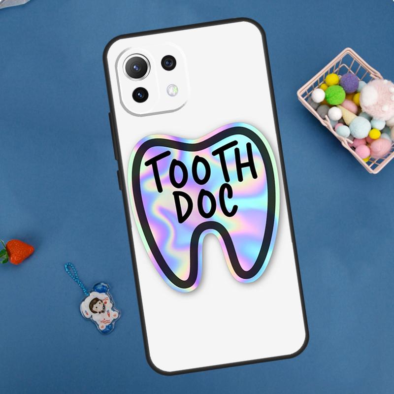 Cute Tooth Dentist Case For Xiaomi 14 13 15 Ultra 11T 12T 13T 14T Pro POCO X7 Pro X3 X5 F5 F6 M6 X6 Pro Cover