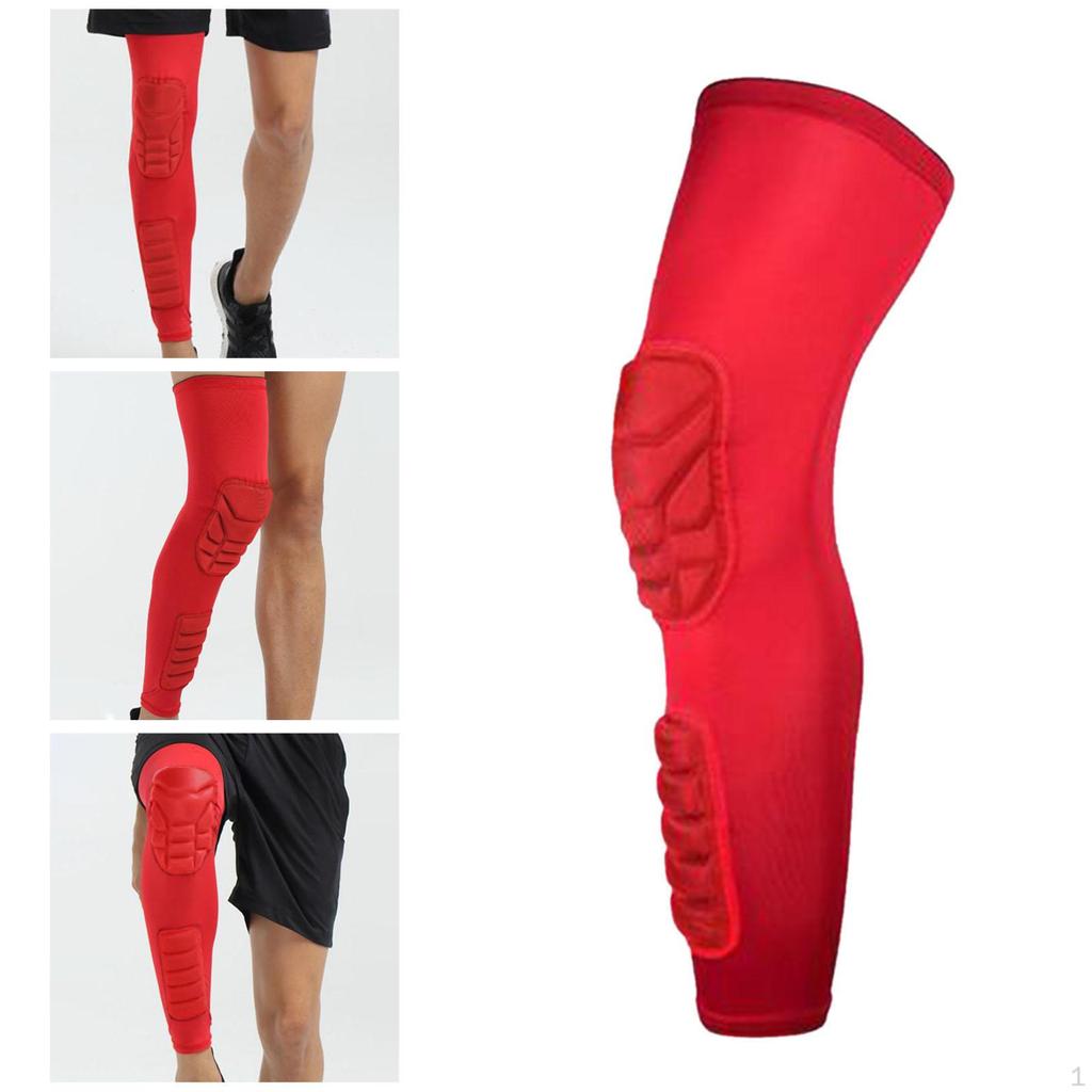 Protective Knee Pads Compression Leggings Safety Guard Pad Support for Adults Volleyball Sno