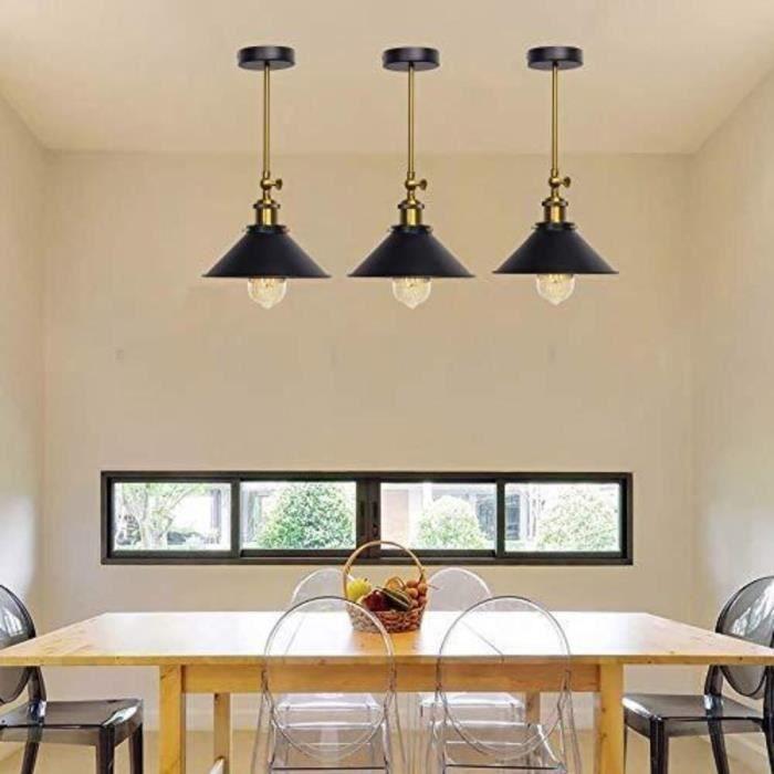 Applique Murale - Goeco - Vintage Industrielle - Réglable - Métal Noir - Luminaire Rétro