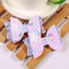 10Pcs/Set New Solid Ribbon Bowknot Hair Clips For Cute Baby Girls Handmade Bows Hairpin Barrettes Headwear Kids Hair Accessories
