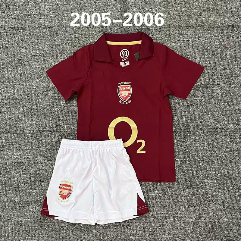 AC Retro Football Jersey Set Betis Arsenal Chelsea Naples Children s 18