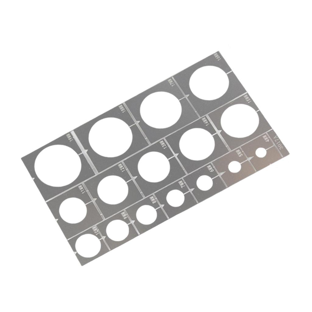 Spray Stencil Template Tools,Circle Stencil,Professional,Model Making Accessories,DIY Projects