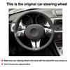 Hand Sewing Car Steering Wheel Cover For BMW Z4 2003 2004 2005 2006 2007 2008