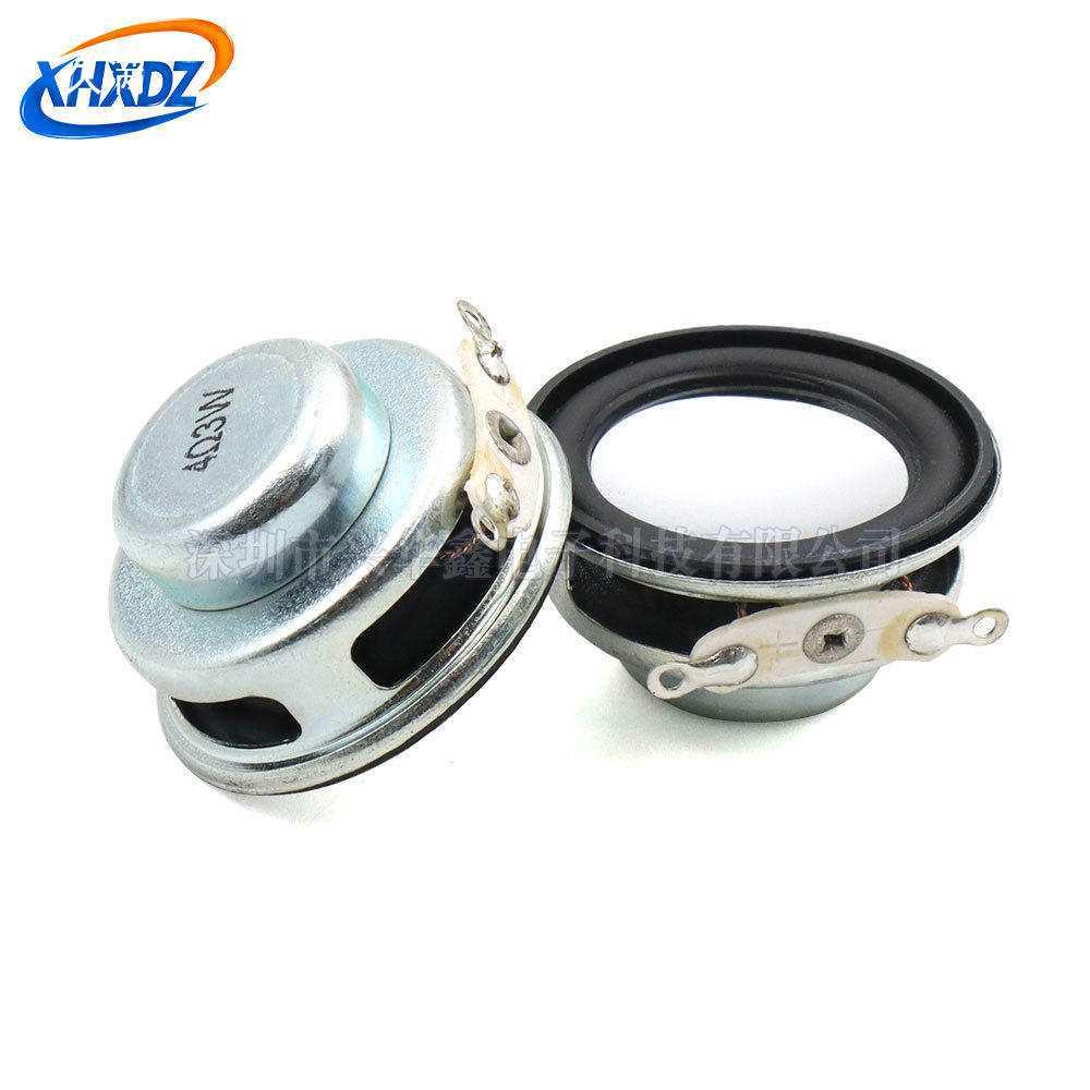 31mm Diameter Full-Frequency Bluetooth Speaker, 4 Ohm, 3 Watt, PU Edge Bass, Compact Round Design