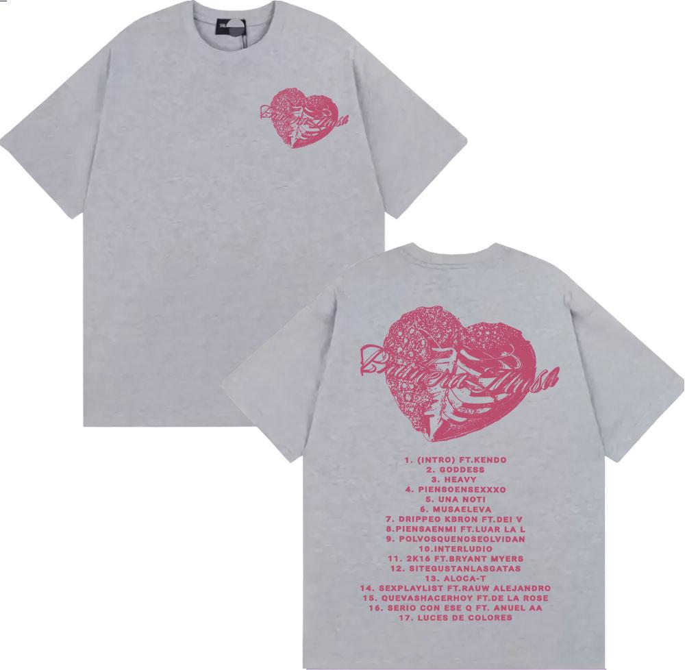 Omar Courtz Primera Musa Album Graphic T Shirt Unisex Women Clothing Vintage High Street T Shirts Cotton Comfort Oversized Tshirts