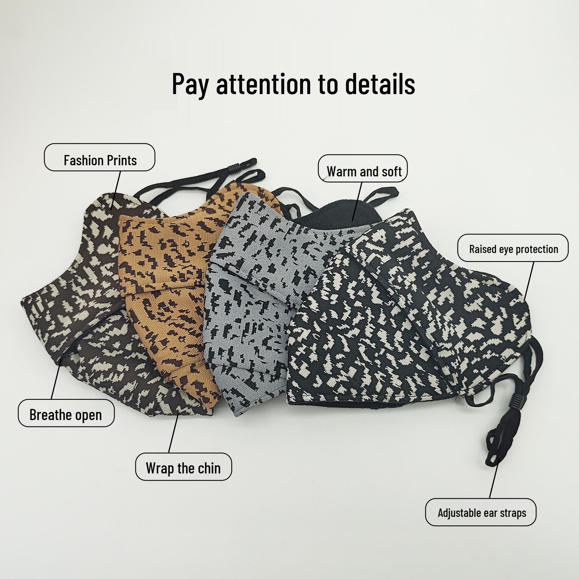 

Женская премиальная маска для лица, устойчивая к ветру и холоду - Коллекция Осень/Зима 2025